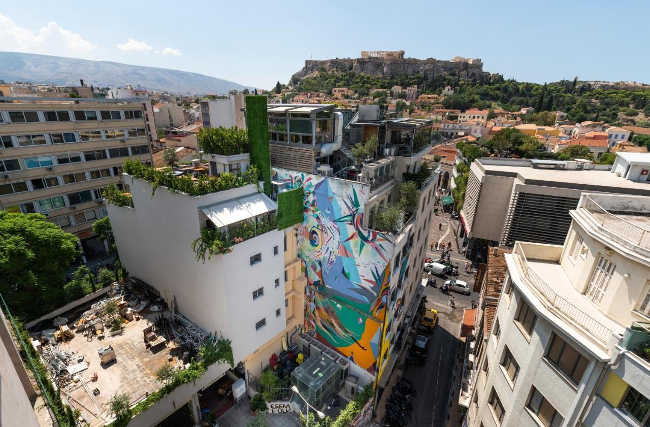 Amazing Apartments @ Monastiraki Subway Station Athens Luaran gambar